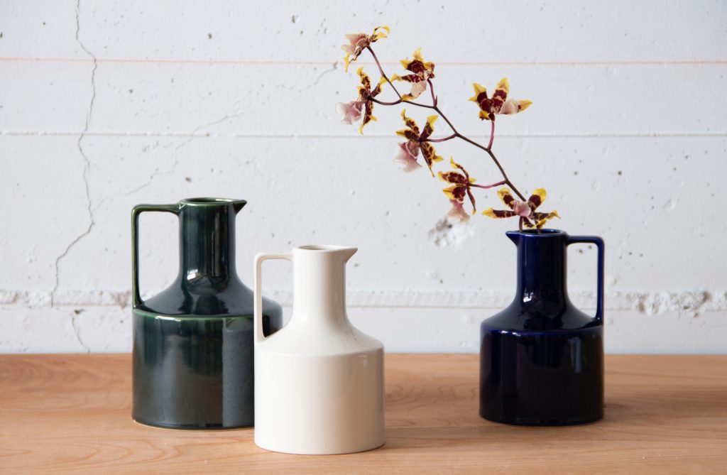 カラフェS WH かもしか花卉店 かもしか道具店オンラインショップ