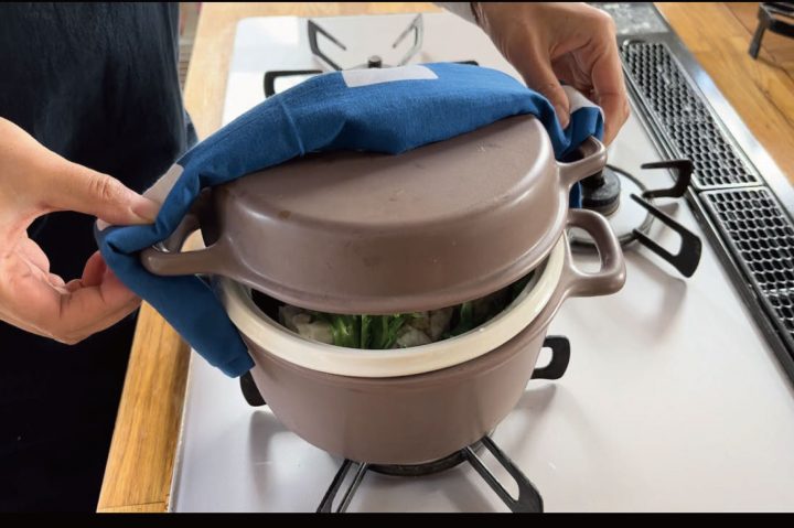 三とく鍋で2品つくる « かもしか道具店